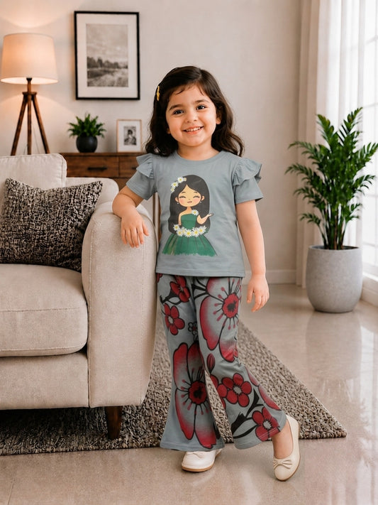 T-shirt & Long Set