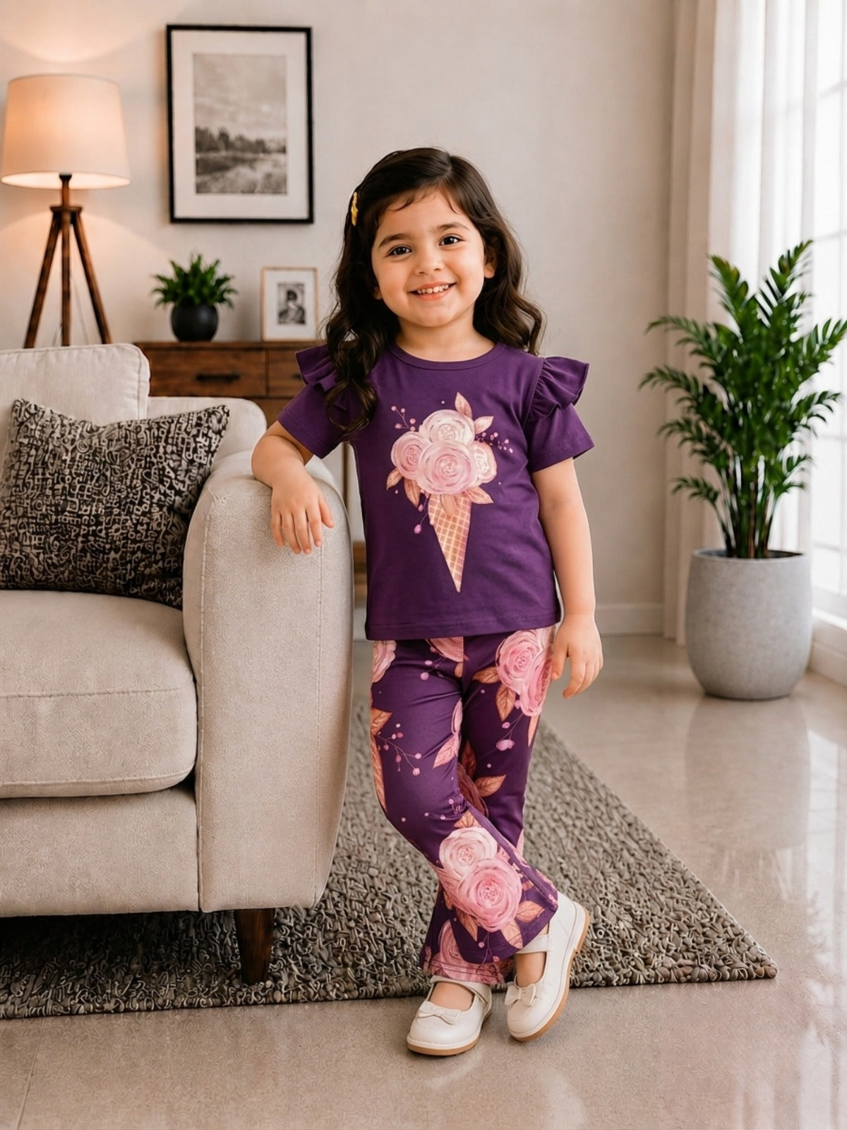T-shirt & Long Set