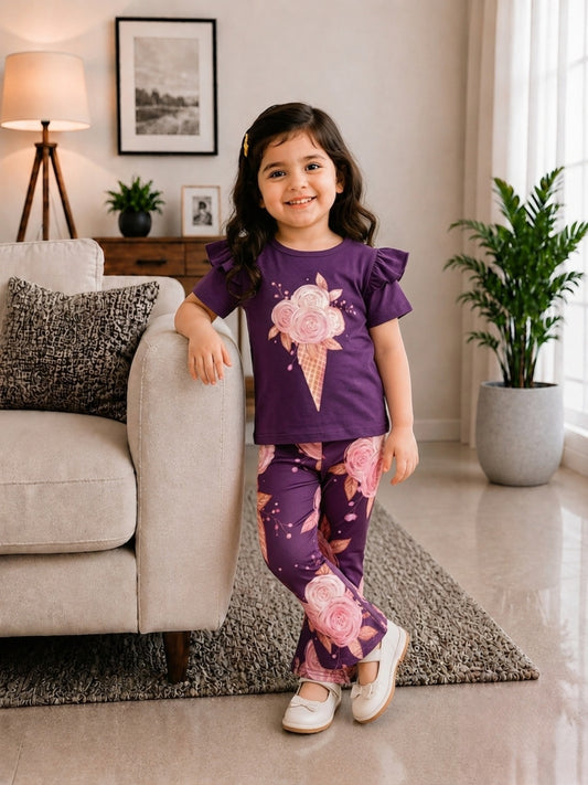 T-shirt & Long Set